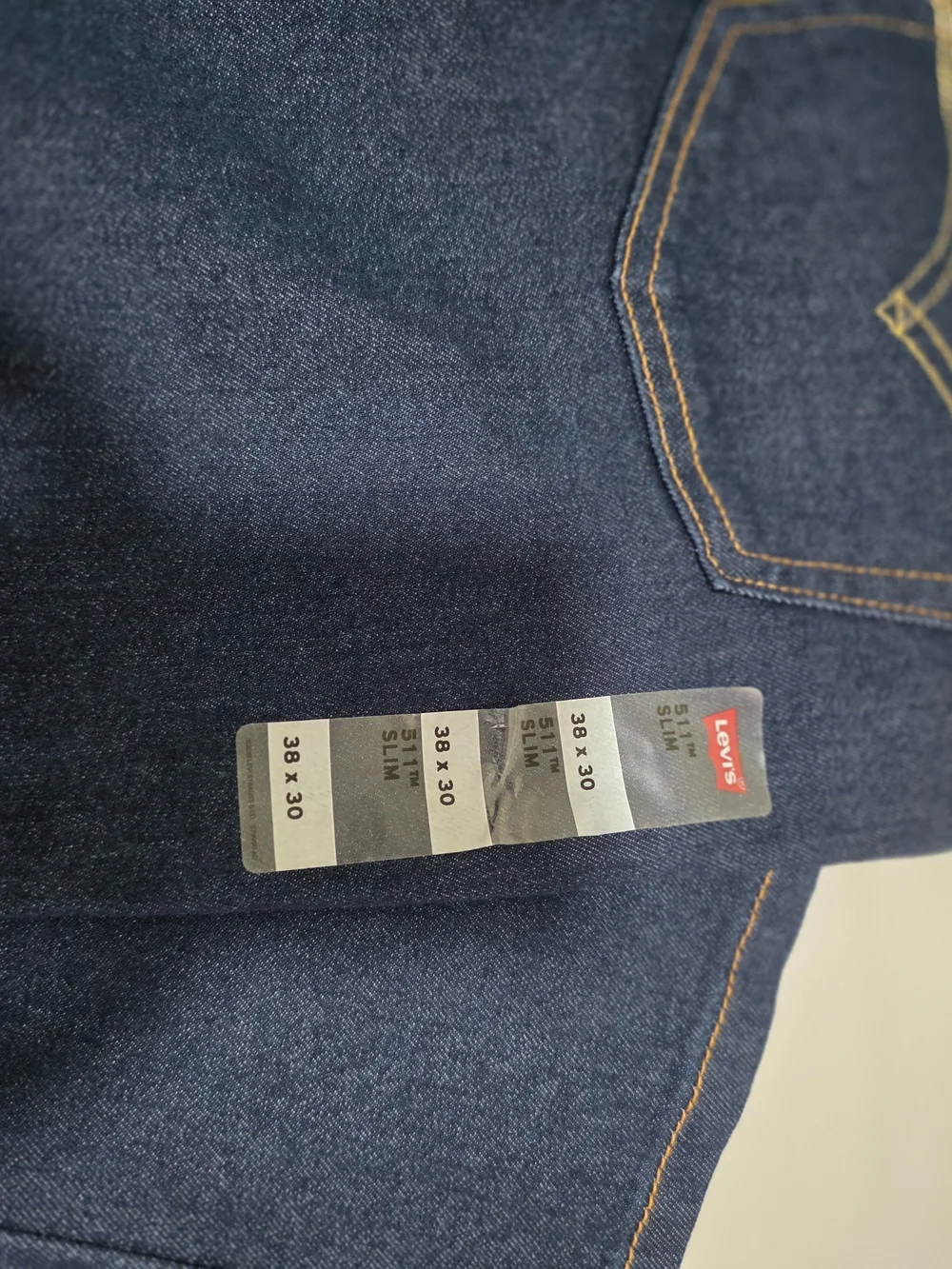 ​Levi's 511 Slim Fit Jeans Men's Size 38x30 Dark Wash Blue Denim New With Tags